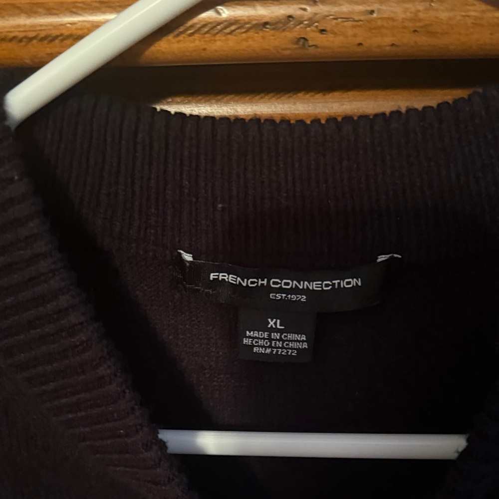 French Connection Black Sleeveless Sweater - Picture 2 of 4
